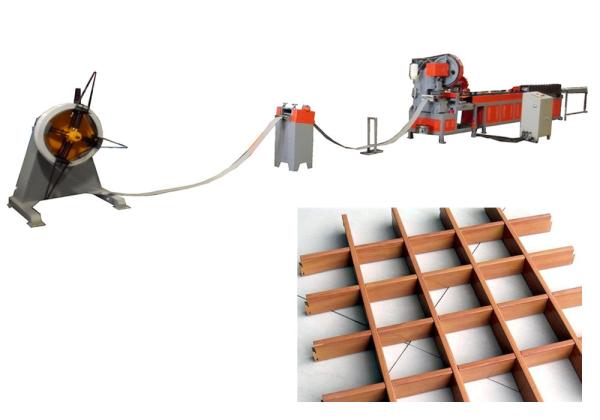 Buy cheap Integrated Grid Ceiling Production Line, Roll Forming Machine from wholesalers