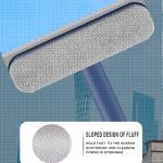 Multifunctional Window Screen Cleaner Brush Long Handle Multipurpose Screen