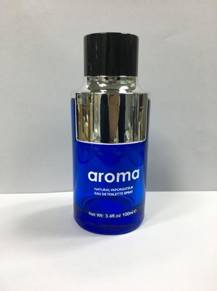 Buy cheap 100ml Round Glass Perfume Bottles Spray Bottles With Crimp Neck Makeup Packaging OEM from wholesalers