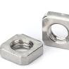 Buy cheap SS304 SS316 A2-70 A4-80 Stainless Steel Nuts / Bright Square Thin Nuts from wholesalers