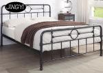 Buy cheap Industrial Piping Design Wrought Iron ODM Luxury King Bed Frame from wholesalers