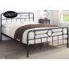 Buy cheap Industrial Piping Design Wrought Iron ODM Luxury King Bed Frame from wholesalers