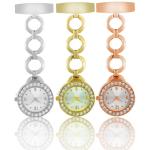 Nurse Pocket Watch Silver Elegant Women Brooch Nurse Watch Fashion Fob Nurse