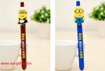 Cute Korean Stationery Small Yellow People Gel Pen Kawaii Creative Colored Pens
