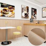 3D Interior Textured Wood Grain Wallpaper For Living Room Decoration