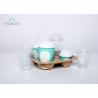 Buy cheap Heat Insulated Custom Disposable Paper Cups Leak Proof With White PS Lids from wholesalers