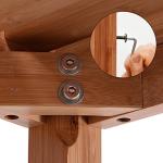 Indoor Bamboo Shower Benches Seat And Stools With Storage Shelf Unbreakable