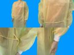 Breathable / Soft Anti Leakage Disposable Isolation Gowns Strong Adsorption