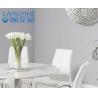 Buy cheap Upholstered Chair 120cm Circle Marble Dining Table from wholesalers