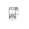 Buy cheap Air Shock Absorbers / Semi Truck Cab Air Bags For HINO LSH 360HP 49710-2252 49710-2253 Installation Easily from wholesalers