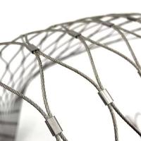Buy cheap 304 Stainless Steel Wire Rope Safety Net Ideal for Climbing Plants Mesh Size product