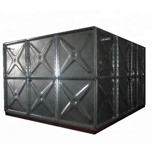 Buy cheap Panel Sectional Galvanized Steel Water Tank 1 - 1000m3 Capacity 24 Months Warranty from wholesalers