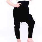 Spandex Hip Hop Dance Costumes Velvet Girls Harem Pants For Street Performance