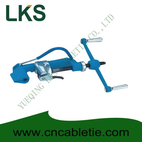 Stainless steel band fasten tool,light duty strapping band tooling for fasten