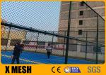 6FT 8FT 9 Gauge 50X50mm Diamond Chain Link Security Fence Black PVC Coated