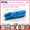 Buy cheap FTTH LC/UPC, LC/APC, fast connector D42, D46 pre-embedded for drop fiber optic cable from wholesalers