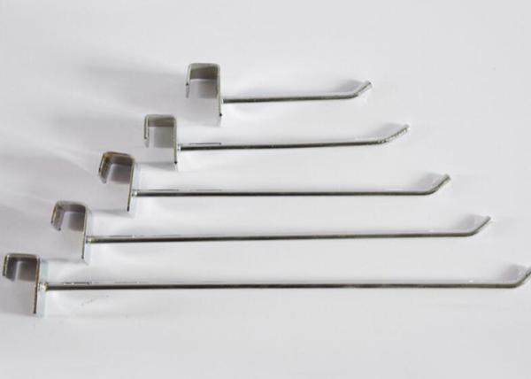 Buy cheap Steel Hooks Display Stand Accessories 120 / 150 / 200 / 220 mm Different Size from wholesalers