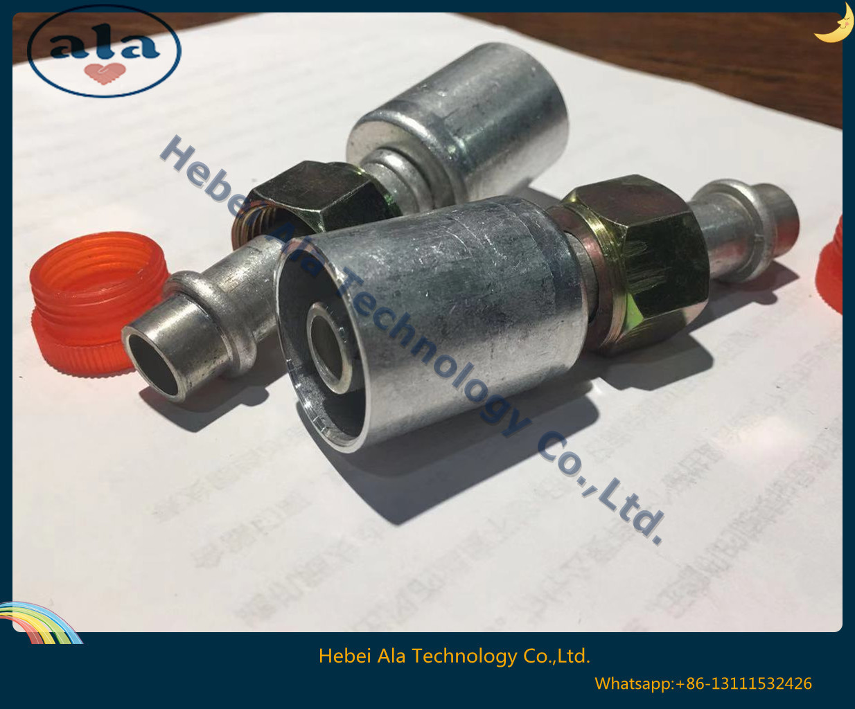 #6 #8 #10 #12 R134a Straight Barbed O-Ring Female Fitting AC Air Conditioning Hose Ends Connectors Couplings