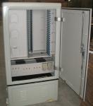 Stainless steel material 576 cores cable cross-connection cabinet