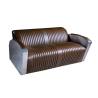 Buy cheap 1-2-3 Seater Aviator Sofa Black Club Style Sofa from wholesalers