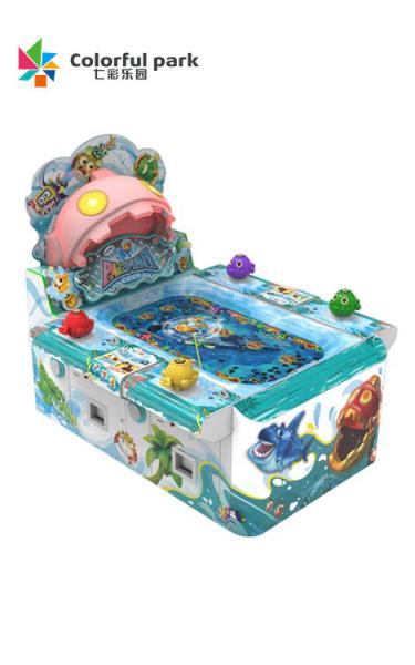 Buy cheap 2 Player Shooting Fishing Ticket Redemption Machine Arcade Tabletop Vertical Gambling Machine from wholesalers