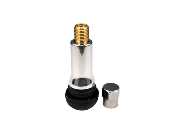 Buy cheap EPDM And Brass Chrome Valve Stems Chrome Sleeve TR414C 100% Leak Test For Car from wholesalers