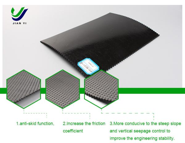 Buy cheap Textured HDPE Geomembrane For Slope Engineering And Dam Anti Seepage from wholesalers
