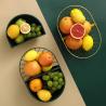 Buy cheap Double Partition Electroplating Steel Fruit Basket Fall Resistant from wholesalers