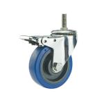 Caster Fixed Plate Plastics Material 103mm/128mm/155mm Customizable