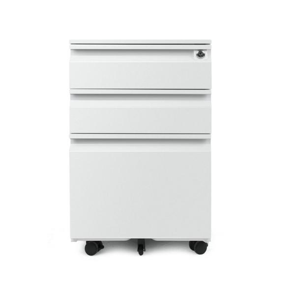 Buy cheap File Storage 2 Drawer Full Steel 1mm H600mm Metal Mobile Pedestal from wholesalers