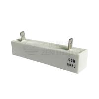 Buy cheap 50W 60Ohm Non Flammable Resistor Ceramic Cement Encased Power product