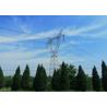 Buy cheap 4 Legs Angular 220KV Q345B Transmission Power Pylons from wholesalers
