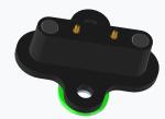 2pin male brass C6801 pogo pin magnetic connectors with N52 magnet