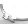 Buy cheap 80mm - 600mm Galvanised Clamps Customized Slim Steel from wholesalers