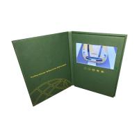 Buy cheap Leather Cover Custom Video Ecard Virtual Video Greeting Card For Invitation product