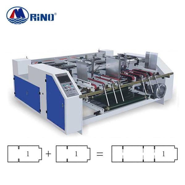 Buy cheap Carton Box Folding And Gluing Machine 1500x1300mm Large Size from wholesalers