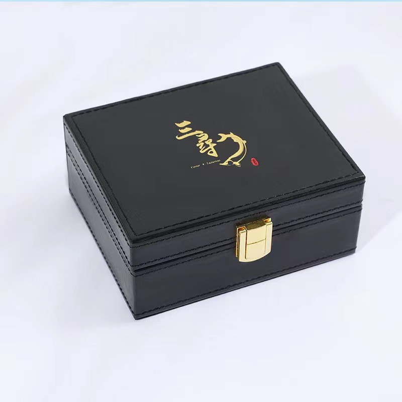 Customizable Caviar Gift Box Packaging with Offset Printing Single Side Coating OEM ODM