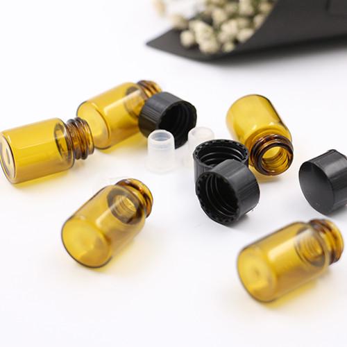 Buy cheap 2ml glass brown packing oil small bottle from wholesalers