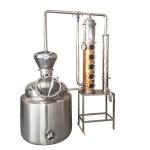Buy cheap GHO 200L Best Stainless Steel/Copper Column Alcohol Distiller Distillation Equipment from wholesalers