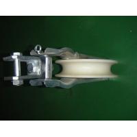 Buy cheap Nylon Transmission Stringing Blocks Pulleys 10KN Rated Load product