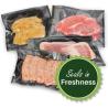 Buy cheap Freezer Zipper Black Vacuum Seal Bags Reusable Flexible Versatile Custom Size from wholesalers