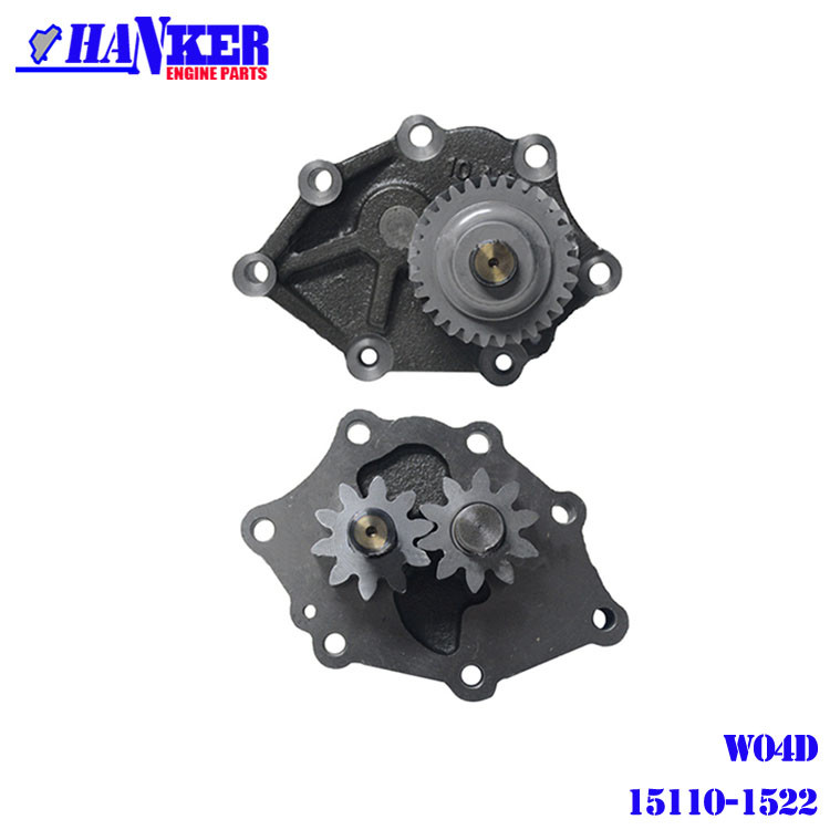 15110-1522 Diesel Engine Oil Pump For Truck W04D