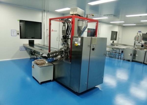 Buy cheap Stable Cosmetic Filling Machine , Cosmetic Bottle Filler PLC HMI Screen Easy Operation from wholesalers