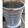 Buy cheap Customizable Wedge Wire Screen For 0.5m-2.0m Width Requirements from wholesalers