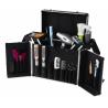 Buy cheap Black Aluminum Hairdresser Trolley Case Aluminum Grooming Case With Trolly In Black from wholesalers