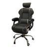 Buy cheap 135 Degree Tiltable PU Leather Ergonomic Gaming Chair with Footrest in Black and Pink from wholesalers