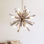 Modern Spuknit Chandelier Lighting Living Room Crystal Hanging Lights Decoration