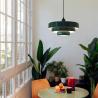 Buy cheap Nordic LED Pendant Light 3 Layers Dark Green Circle Hanging Lamps(WH-AP-584) from wholesalers