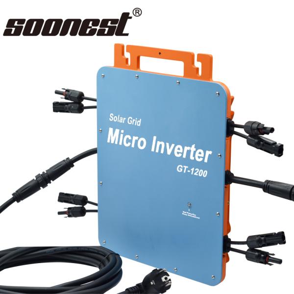 1200W Oem Golden Supplier Solar Micro Inverter Micro Inverter On Grid Rapid Shut