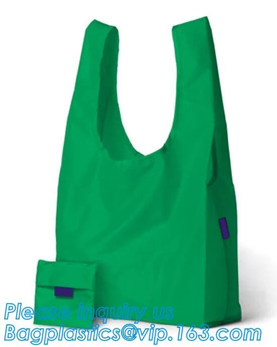 Nylon folding pocket foldable polyester shopping bag,Fashionable 420D Custom Logo Polyester Drawstring Bag bagease pack